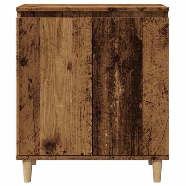 Maison Exclusive - Buffé gammalt trä 60x35x70 cm ingenjörsträ