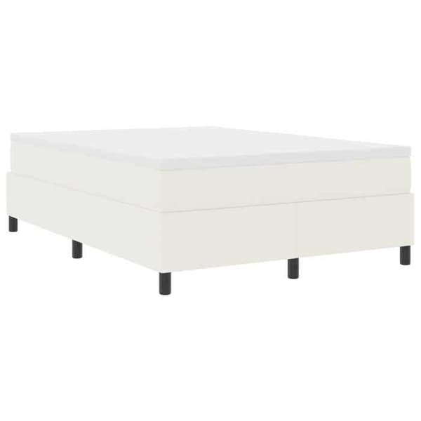 Maison Exclusive - Alustasopeti Kermansävy 160 x 200 cm Grädde
