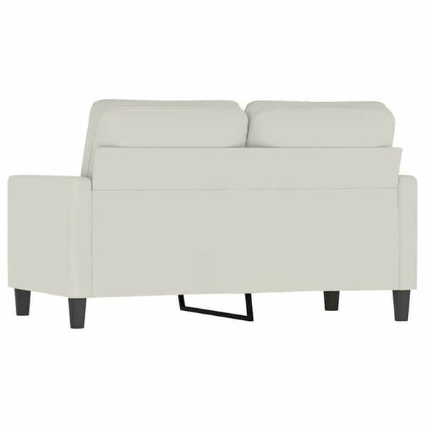 Maison Exclusive - Soffa 2-sits Crème 120 cm Sammet