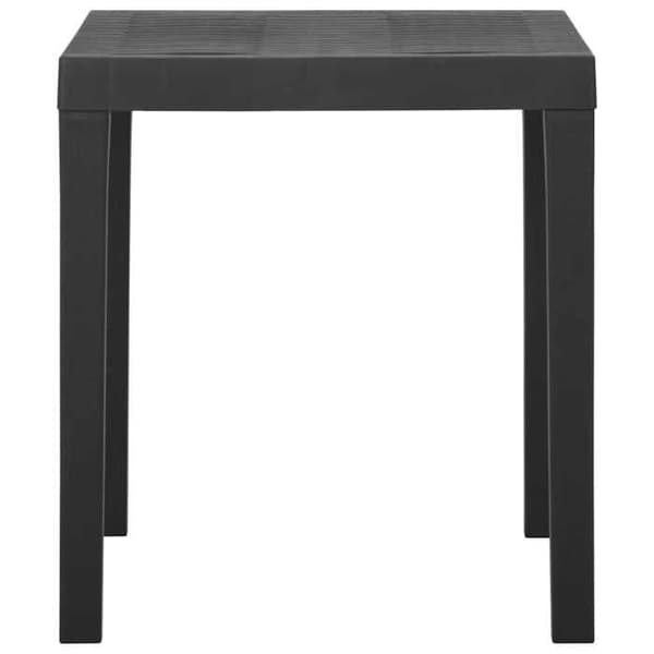Havemøbel - Eksklusivt Hus - Grå - 79x65x72 cm - Plastik