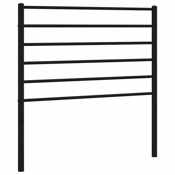 Maison Exclusive - Erstatnings hovedgærde i sort metal 90 cm