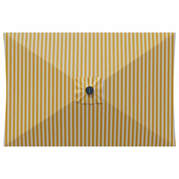 Exklusiv Maison - Trädgårdsparasol med LED-lampor och bas 2 x 3 m Polyester