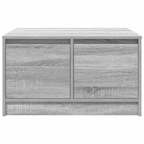 Bord - EKSKLUSIV HUS - 70,5 x 70 x 40 cm - Sonoma grå - Flere skuffer - Spånplader Sonoma grå