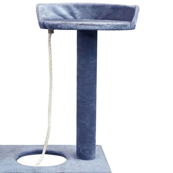 Maison Exclusive - Kattekradsetræ med sisal kløer 150 cm Mørkeblå Mörkblå