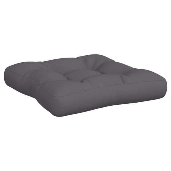 Maison Exclusive - Pallet puder sæt af 2 antracit stof