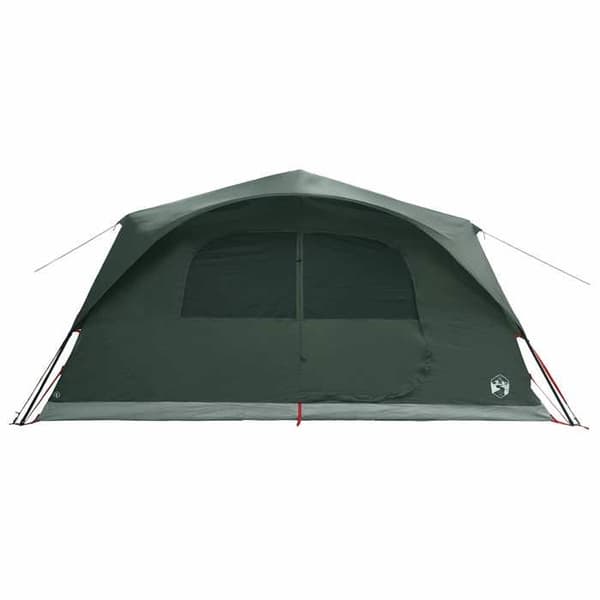 Tält - EXKLUSIVT HUS - Snabbtält för 10 personer - Armégrön - Polyester & stål - Fällbart, snabb installation