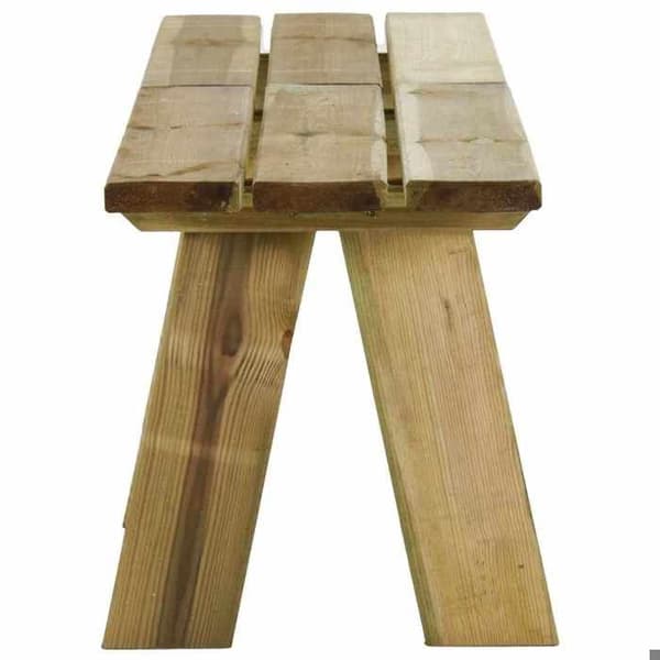Maison Exclusive - 220 cm puusta valmistettu impregnoitu puutarhapenkki