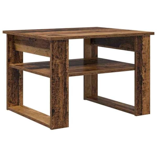 Bord - EKSKLUSIV HUS - 64 x 54 x 44 cm - Ingeniørtræ - Rektangulær - Indbyggede hylder