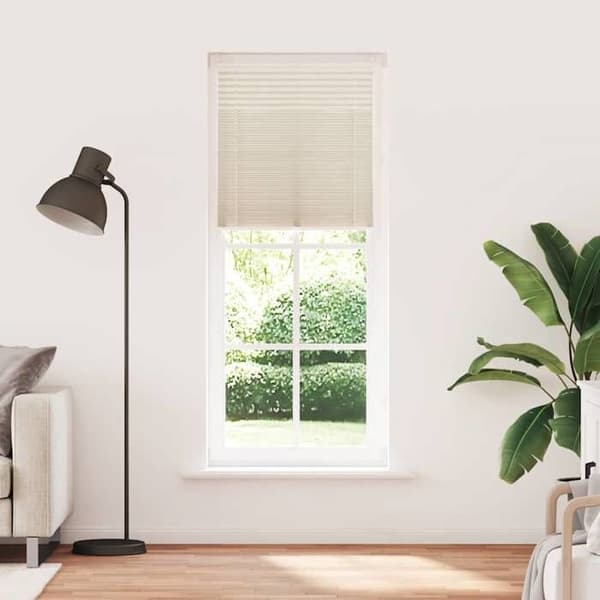 Maison Exclusive - Pliseerattu verho 90x200 cm Kermansävy Grädde