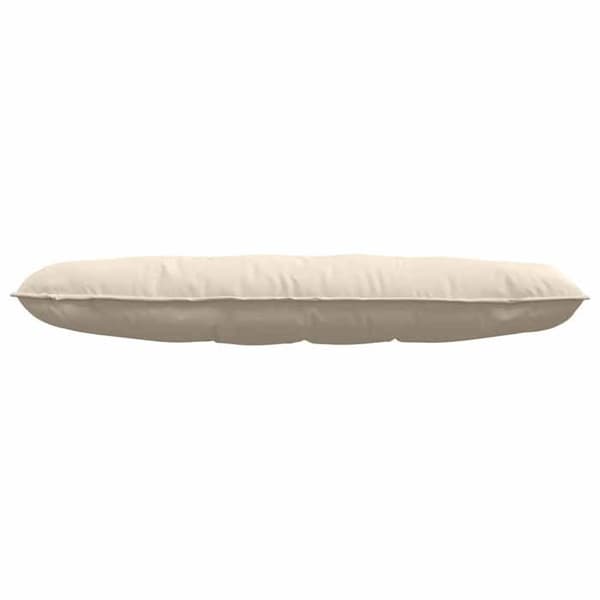 Maison Exclusive - Rygpude Beige 140 x 50 cm Mikrofiberstof