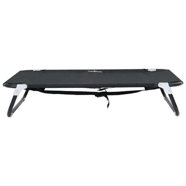 Maison Exclusive - Hundeseng 90 x 55 x 18 cm Sort Stål