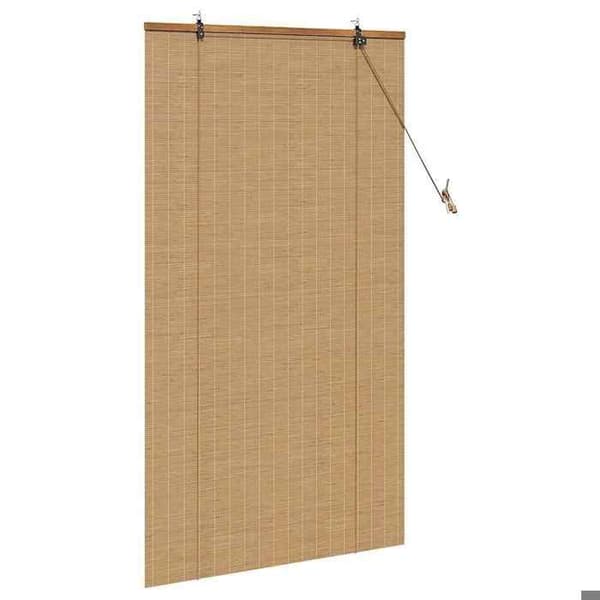 Maison Exclusive - Rullegardin Brun 90 x 160 cm Bambus brun