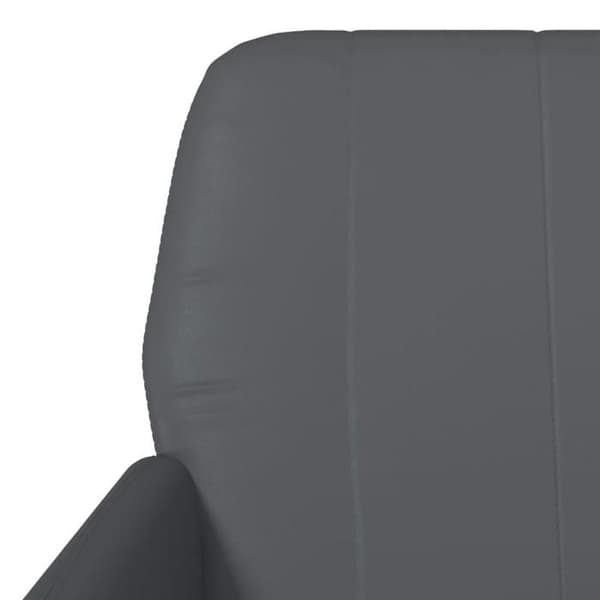 Maison Exclusive - Grå Fåtölj 61x78x80 cm Syntetläder Grå