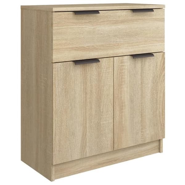 Maison Exclusive - Bufféer 3 st Sonoma ek Ingenjörsträ