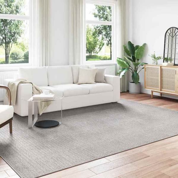 Maison Exclusive - Indendørs tæppe LUGO Creme og grå 280 x 200 cm Polyester