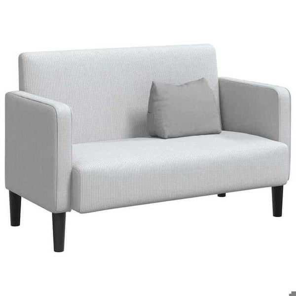 Maison Exclusive - Grå moln ryggkudde 45 x 35 x 20 cm tyg