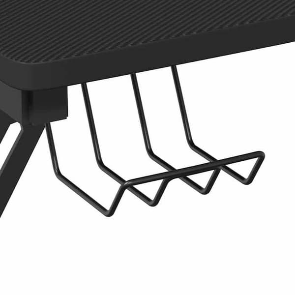 Maison Exclusive - Spilbord med Y-formede ben Sort 90x60x75 cm Svart