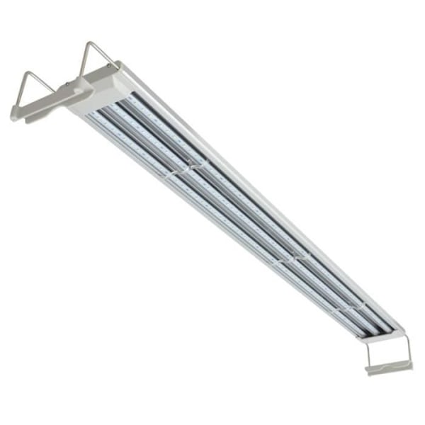 LED-lampa för akvarium 120-130 cm aluminium IP673 [cm]