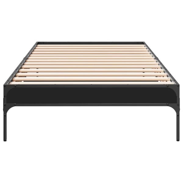 Maison Exclusive - Sengestel uden madras sort 100x200 cm Svart