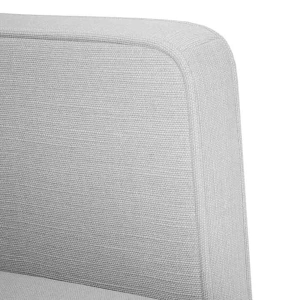 Maison Exclusive - Harmaa pilvikangas kahden hengen sohva 111 cm