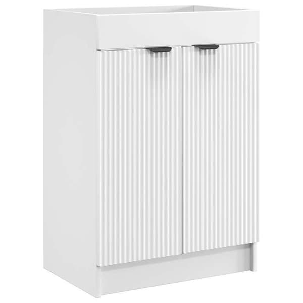 Maison Exclusive - Badeværelse underskab hvid 78,5 x 37,5 x 81 cm