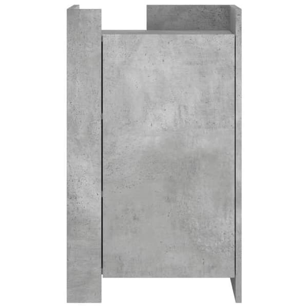 Maison Exclusive - Buffet grå beton 45x35x75 cm Ingeniørtræ