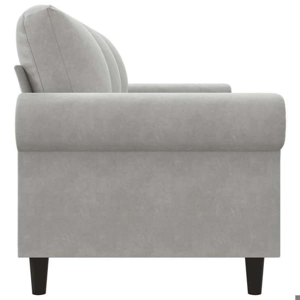 Maison Exclusive - 3-personers Sofa Lys Grå 180 cm Velour