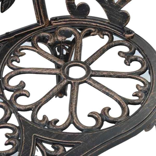 Havemøbel - EKSKLUSIV HUS - 100 cm - Bronze - Støbt aluminium - 2 pladser Brons