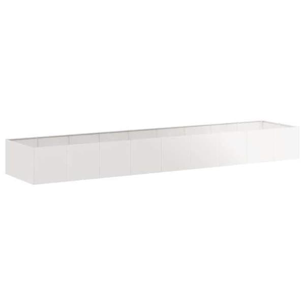 Maison Exclusive - Jardinière 360x80x40 cm rustfrit stål