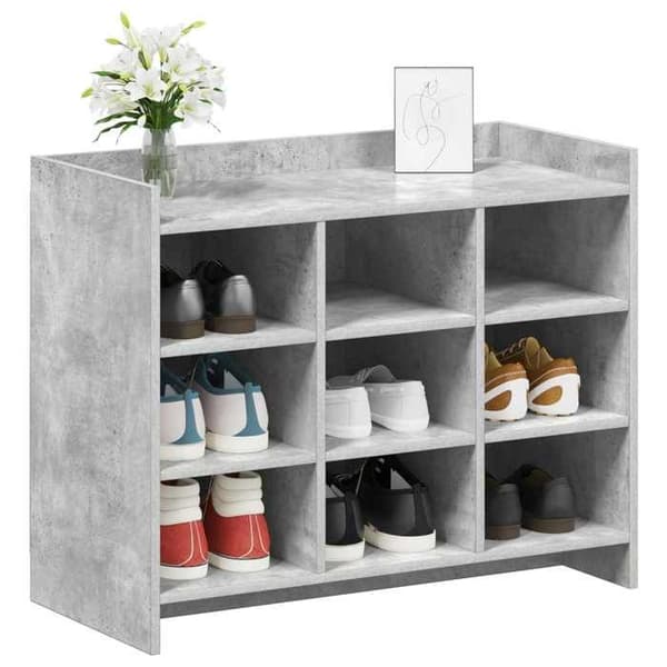 Maison Exclusive - Skoskåp 85 x 39,5 x 70 cm Ingenjörsträ