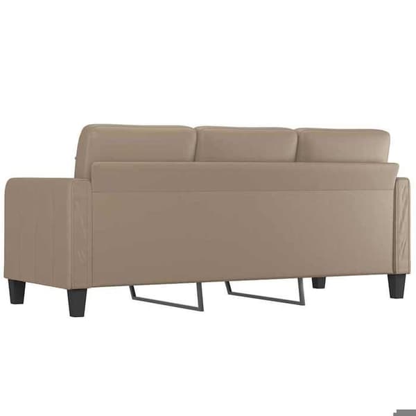 Maison Exclusive - 3-personers sofa Cappuccino 180 cm Kunstlæder