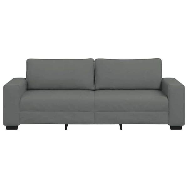 Maison Exclusive - Mørkegrå 3-personers sofa 220x77x82 cm stof