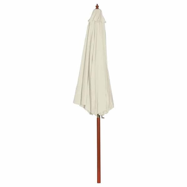 Maison Exclusive - Parasol 300x258 cm Hvid sand
