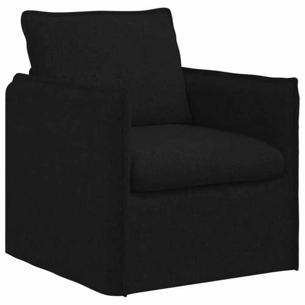 Maison Exclusive - 2-delars Soffset i Svart Tyg