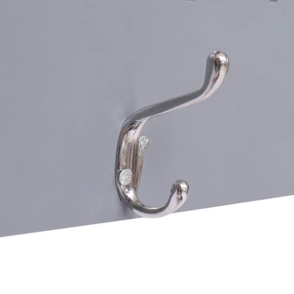 Maison Exclusive - Perhe seinävaateharso HARMAA 74x29,5 cm grå