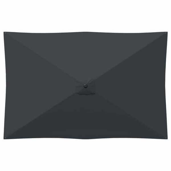 Maison Exclusive - Trädgårdsparasol med bas 200 x 300 cm Polyester
