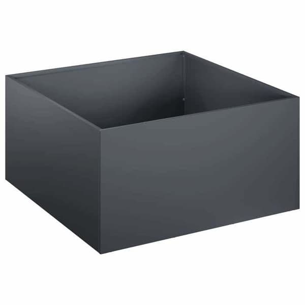 Maison Exclusive - Anthracite-puutarhakori 40 x 40 x 30 cm