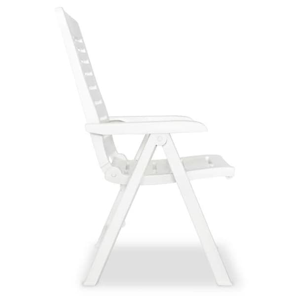 Maison Exclusive - Bistroset 3 delar Plast Vit Matt vit