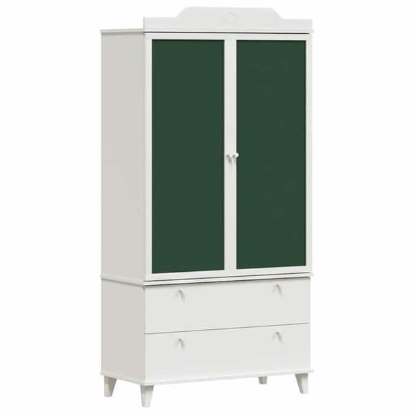 Maison Exclusive - Kreativ förvaring för barn ROROS Vit 90 x 45 x 180 cm