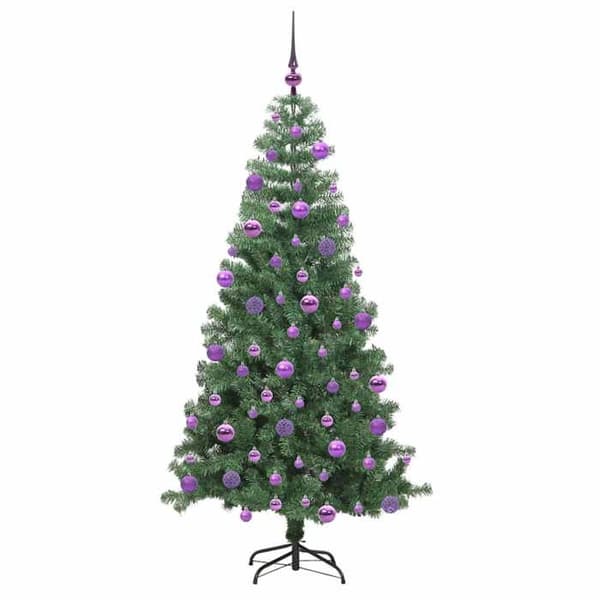 Maison Exclusive - Vihreä joulukuusi 240 cm PVC Grön