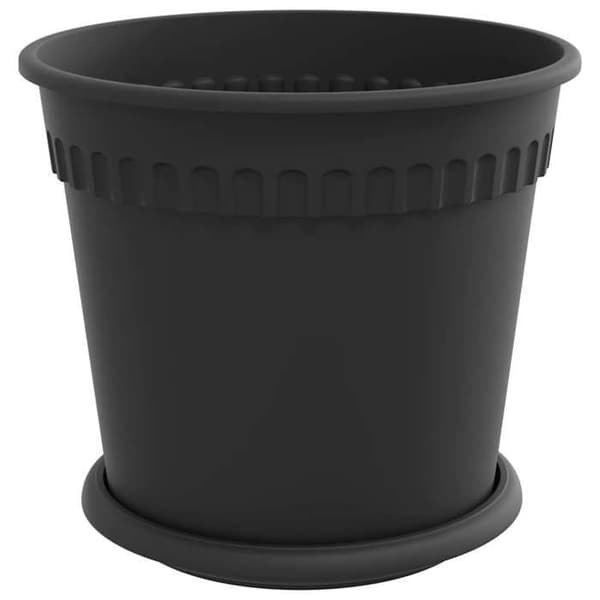 Maison Exclusive - Växtkrukor 6 st Svart Plast