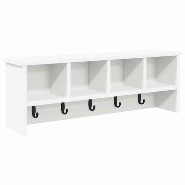 Maison Exclusive - Väggmonterad klädhängare Montering vit 75 x 16 x 26 cm Vit