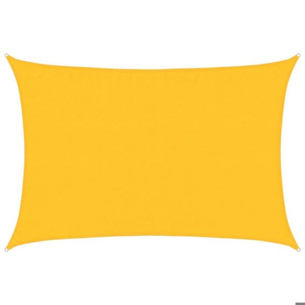 Maison Exclusive - Skuggduk 160 g/m² rektangulär gul 3,5x5 m PEHD