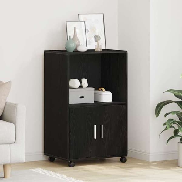 Maison Exclusive - Skab i sort eg 55 x 40 x 82 cm