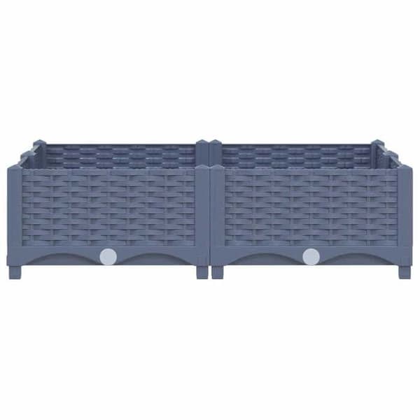 Maison Exclusive - Hævet seng 80x80x23 cm Polypropylen Ej specificerat