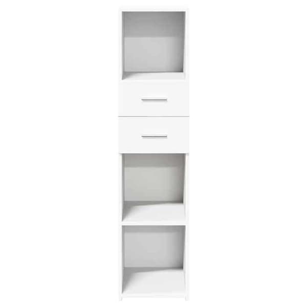 Maison Exclusive - Buffé hög vit 30x42,5x124 cm ingenjörsträ