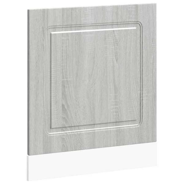 Maison Exclusive - Diskmaskinspanel Kalmar sonoma grå 60x1,5x57 cm Sonoma grå