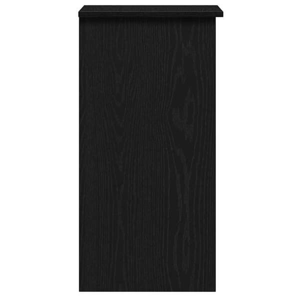Kontor - EKSKLUSIVT HUS - Kontor med hylder - Sort - 84x40x78 cm - Spånplader Svart