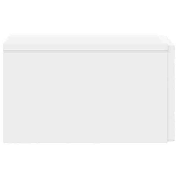 Maison Exclusive - Väggmonterat sidobord Vit 34,5 x 33 x 20 cm