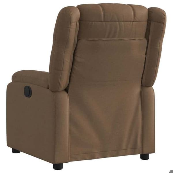 Maison Exclusive - Brun Tyg Reclinerfåtölj